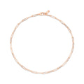 AirbnbGold 18K Simple Flat ClIP Chain Ring JNA23107