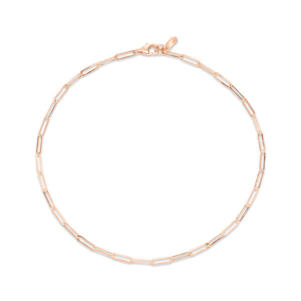 AirbnbGold 18K Simple Flat ClIP Chain Ring JNA23107