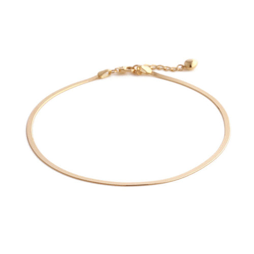 AirbnbGold 14K 2mm Snake Chain Bracelet IRA33549