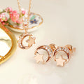 AirbnbGold 14K Star Dream Cubic Jewelry Set NPS29318