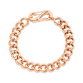 AirbnbGold 14K Bold Hollow Chain Bracelet JNB22353