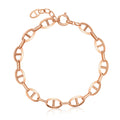 AirbnbGold 14K Volume Earring Clip Chain IRB37819