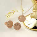 bnbgold 14k elf coin jewelry set NPS29300