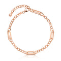 AirbnbGold 14K Oval Mix Chain Pendant IRB37823