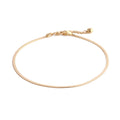 AirbnbGold 18K 2mm Snake Chain Bracelet IRA33549