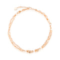 AirbnbGold 14K bed chain two lines S IRA38264