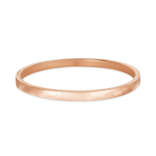 AirbnbGold 14K Hollow Stick Matte Bracelet IRB39060