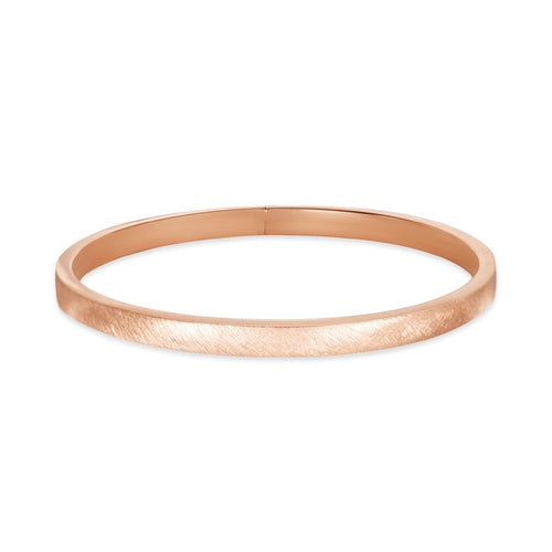 AirbnbGold 14K Hollow Stick Matte Bracelet IRB39060