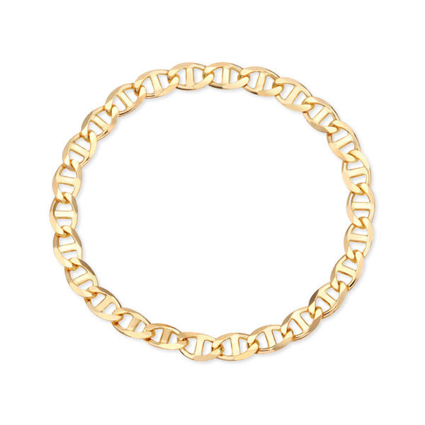 AirbnbGold 14K Cutout Ladder Clip With Chain Ring 1.5mm GTR37423