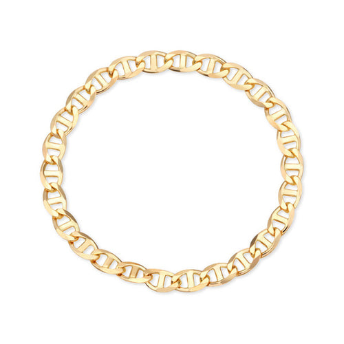 AirbnbGold 14K Cutout Ladder Clip With Chain Ring 1.5mm GTR37423