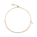 AirbnbGold 18K Two-Row Waterdrop Cubic Earrings Chain NPA27585