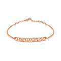 BnBGold 14K Cut Bold Bardot Chain Bracelet NPB40200