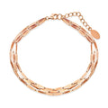 bnbgold 14k three-line layered lemon chain bracelet NPB40210