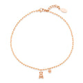 AirbnbGold 14K Gold Bunny Pendant Bracelet NPA40216