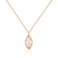 BnBGold 14K engraved boldstone chain necklace MNN40228