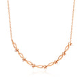 B&B Gold 14K Cubic Fish Chain Necklace SNN40600