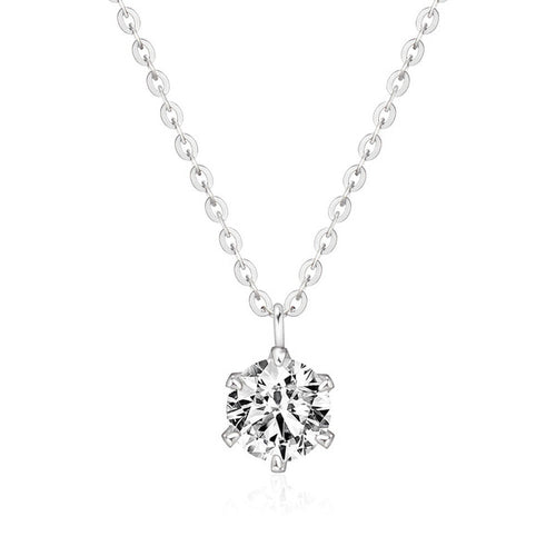 AirbnbGold 14K front 7.5mm wrapped diamond chain necklace NPN40878