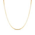 AirbnbGold 14K Mademoiselle 1.3mm Link Chain Necklace IRN40651