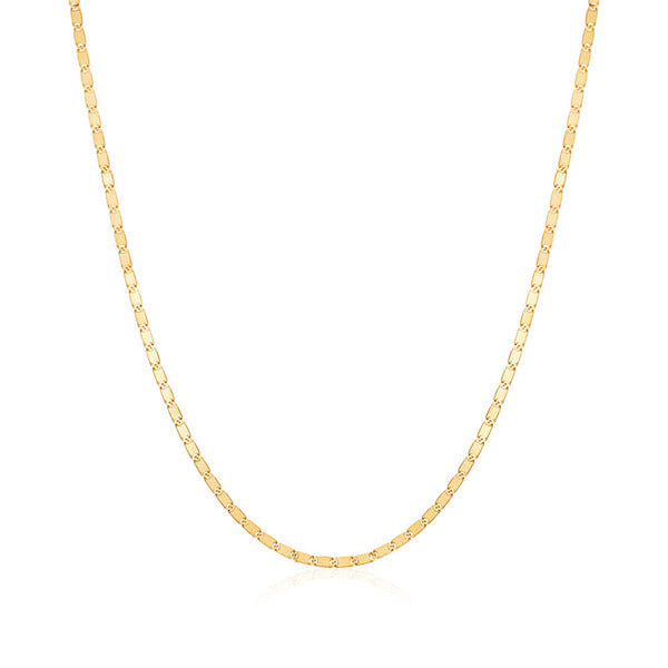 AirbnbGold 14K Madeleine 1.8mm Link Chain Necklace IRN40652