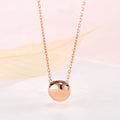 B&B Gold 18K Tearing Goldball Chain Necklace JNN40947