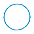 AirbnbGold 14K Petite Cutting Ball Turquoise Wish Bracelet CHB41121