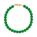 14K Green Sapphire Stud Bracelet VIIB41516
