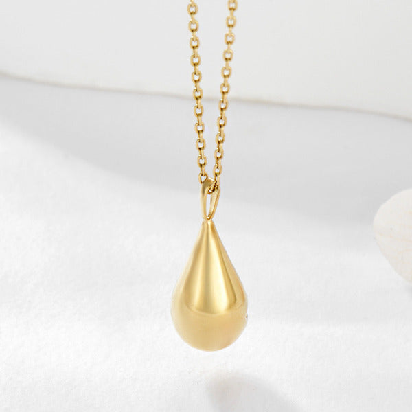 AirbnbGold 14K WaterDrop Pendant JAP41885