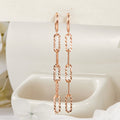 14K clip cut chain drop one-touch earphones pair PNE42100