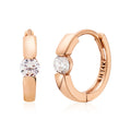 AirbnbGold 18K Twinkling Cubic Ring Earrings Pair LOE42130