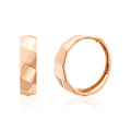 AirbnbGold 18K Volume Curved Assymetric Cut OneTouch Ring Set SNE42154