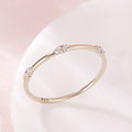 AirbnbGold 14K Slim Twin Cubic Ball Ring RSS42597