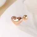 AirbnbGold 14K Mochi Cushion Heart Piercing One-sided PNE42602