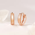 B&B Gold 18K Mini Cutting Milgrain One Touch Nipple Earrings Pair PNE42607