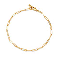 Mauve 14K Urban Clipchain Bracelet MOB40095