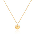 Morus 14K Melting Soft Heart Chain Necklace MON40344