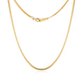 Morun 18K 2mm Sensual Snake Chain Necklace MON40697