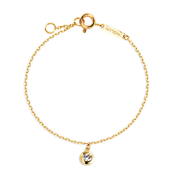 Mourun 14K GlowM Minimalist Pop Cubic Chain Bracelet MOB40930
