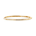Mauve 14K GlowM Luminescent Prism Stick Bangle MOB40935