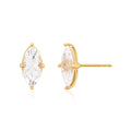 Morun 14K Grand Marquise Cubic Earring Pair MOE41710