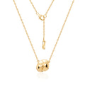 Moon 14K Veil Pebble Cladball Chain Necklace MON41723
