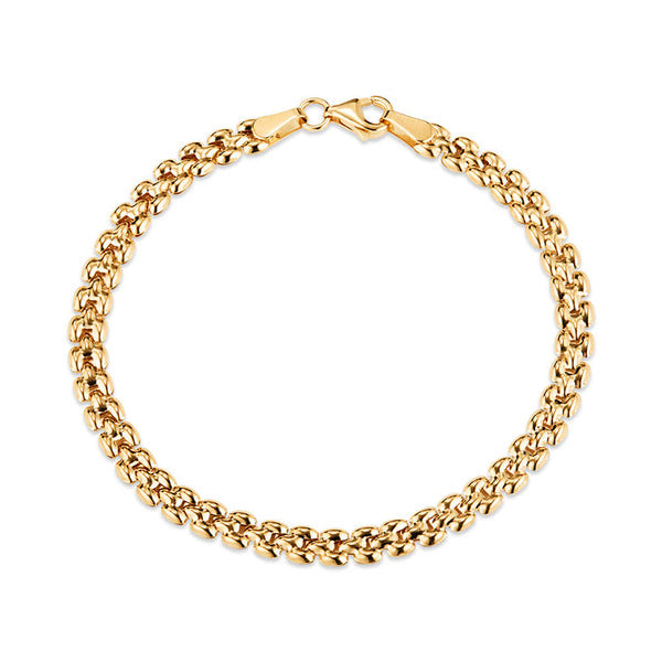 Moorun 5月最佳 14K gold flow lex chain bracelet MOB42248