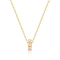 [Morun] 18K Eternal Pavé Circle Lab Diamond Pendant MOP42569