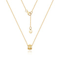 [MORUN] (June Best) 18K Vein Grooved Arch Chain Necklace MON42581