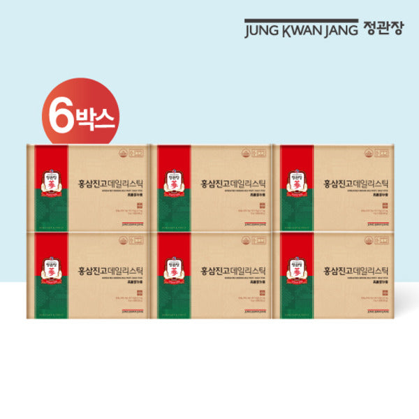 Jeonggwanjang Red Ginseng Instant 6 Boxes x 20 Packs