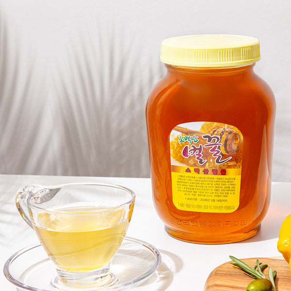 JeoneunPuffFood TheJureon Sorbae-san Domestic Honeycomb Jelly 2.4kg+2.4kg (Cotton Gift Packaging)