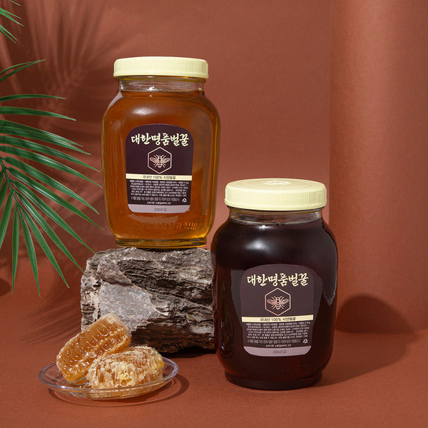 JeoneumFood Jeoneum Korean Honey (Acacia Flavored 2.4kg + Mixed Flavor 2.4kg)