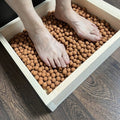Shopping Birch Tree Clay Ball Foot Reflexology Barefoot Massage 400x50019292075588515