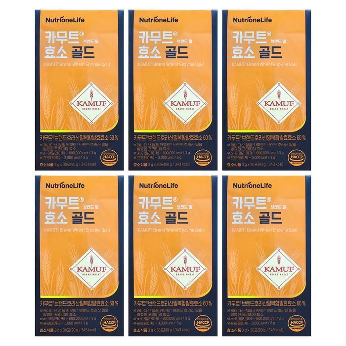 NutriOne Camut Enzyme Gold 3g x 30 packs 6 boxes HIS (38658123)