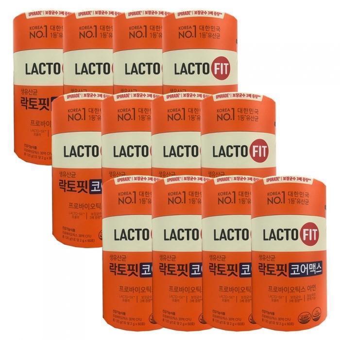 Konjungsang Health LactoFit Live Yeast Coremax 2g 60 packs x 12 boxes HIS