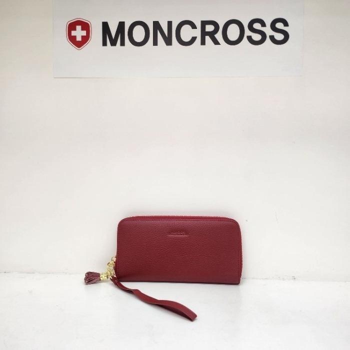 Mon克罗斯 DP01 Natural Leather Women's Wallet AW8061 (20235867)